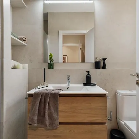 アパート Davut - 3 Bedrooms And Office In Eixample Esquerra バルセロナ